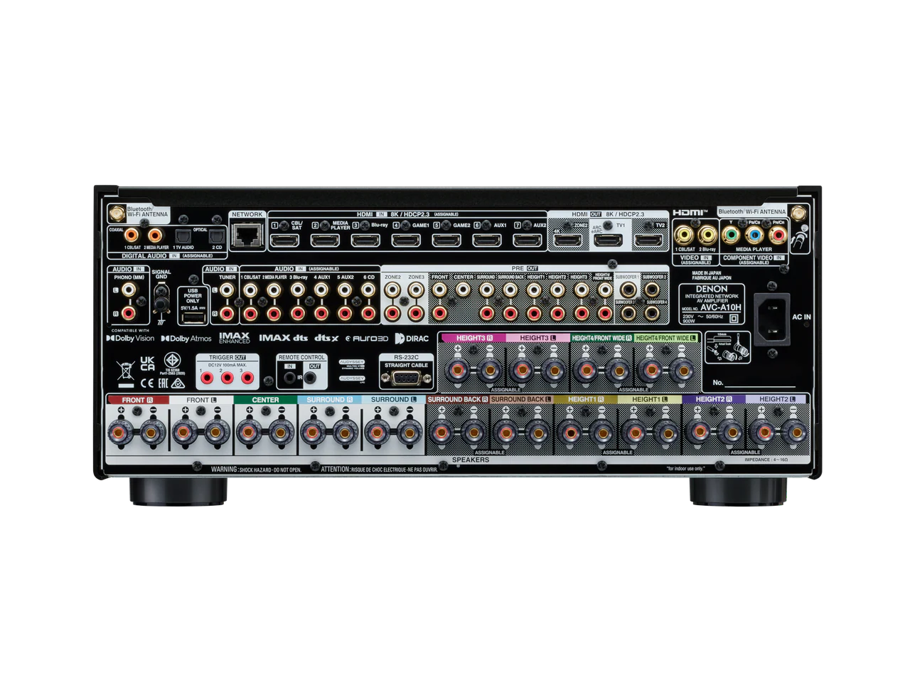 Denon AVC-A10H 13.4 Channel AV Receiver - Image 5