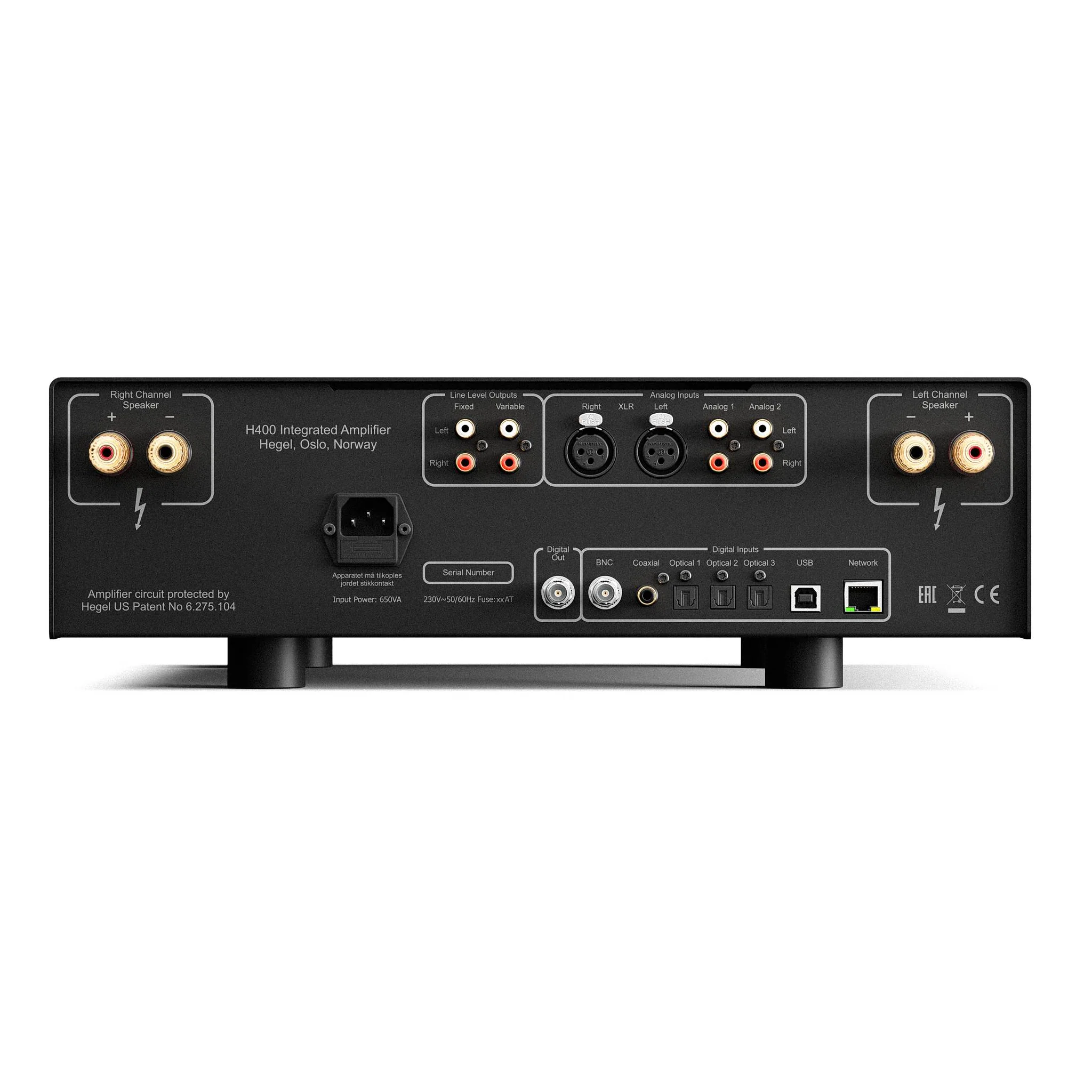 Hegel H400 Integrated Amplifier - Image 2