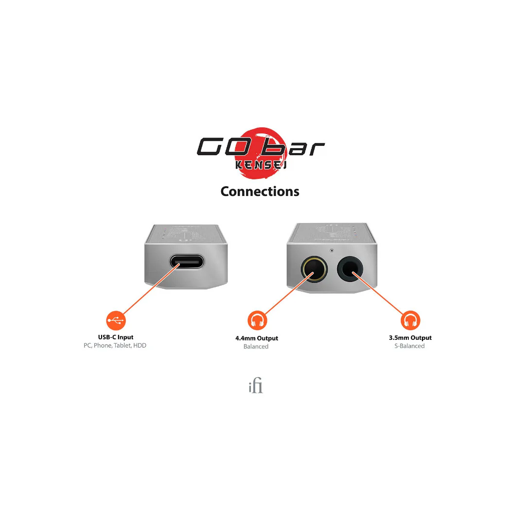 iFi Audio GO Bar Kensei USB DAC & Portable Headphone Amplifier - Image 5