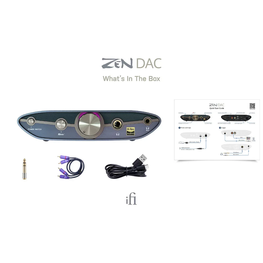 iFi Audio Zen DAC 3 - Desktop Amplifier & DAC - Image 6
